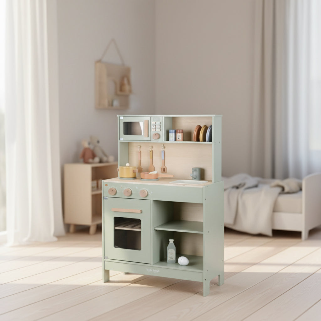 Cuisine en bois personnalisée avec prénom – cadeau spécial