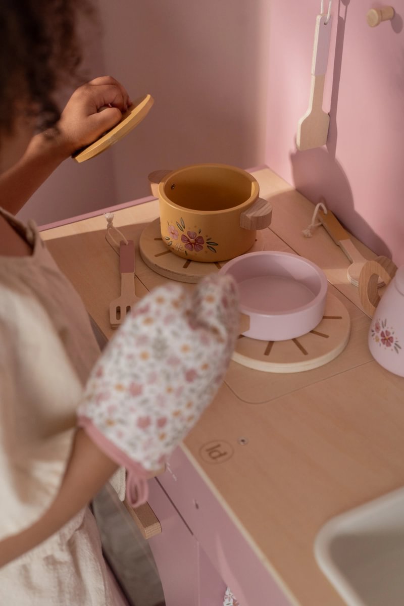 Cuisine de jeu rose