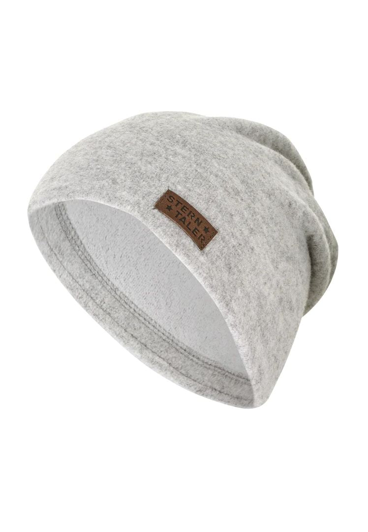 Slouch Beanie Melange taille 51 gris clair | Sterntaler