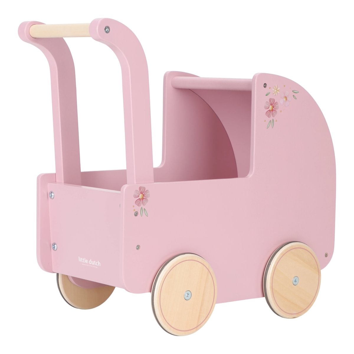 Poussette en bois