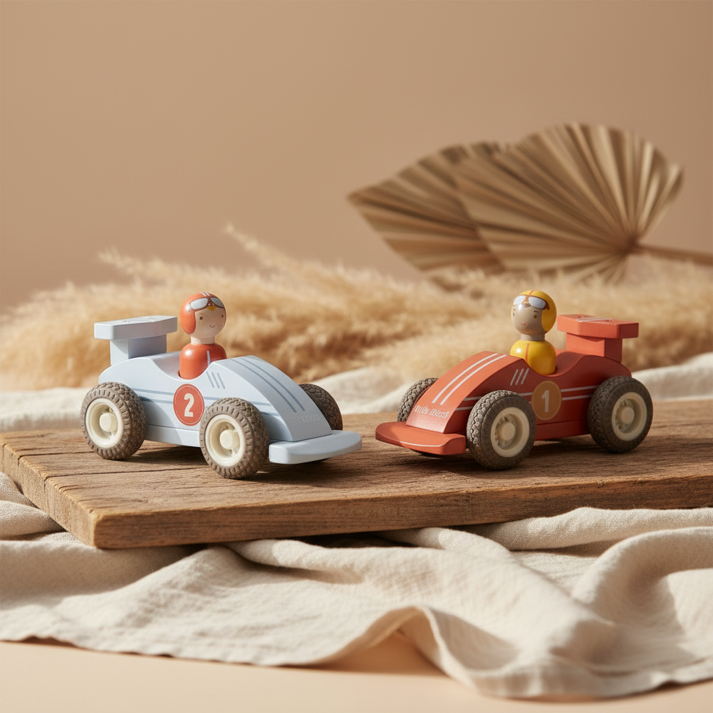 Voiture de course à rétrofriction