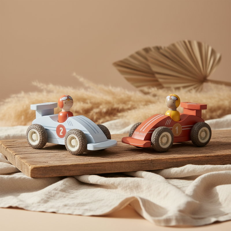 Voiture de course à rétrofriction