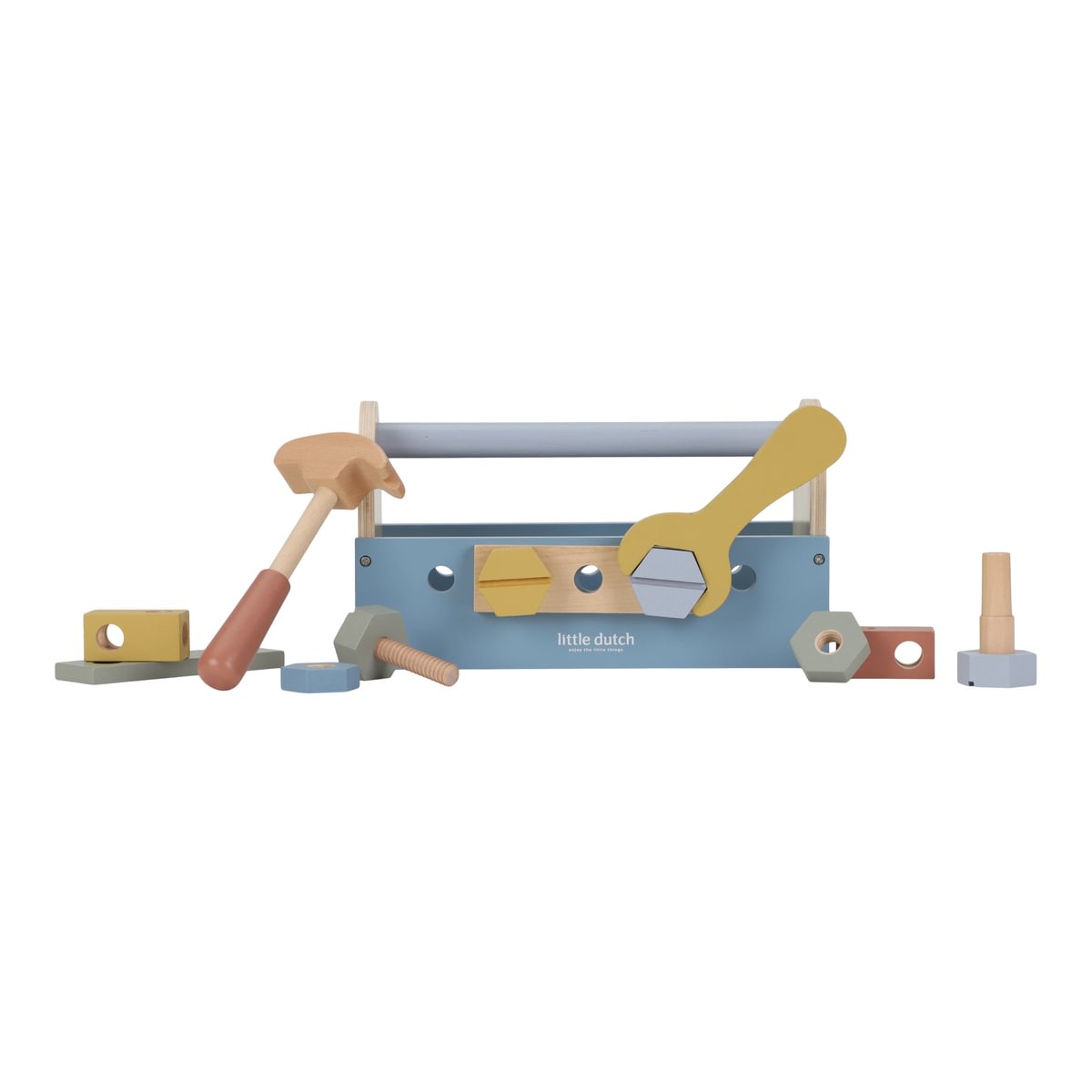 Boîte à outils en bois pour enfants | Schmatzepuffer