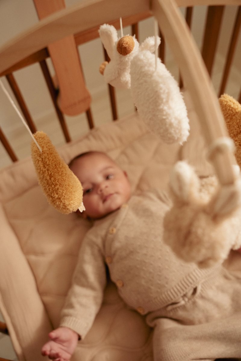 Mobile musical en bois Newborn Naturals