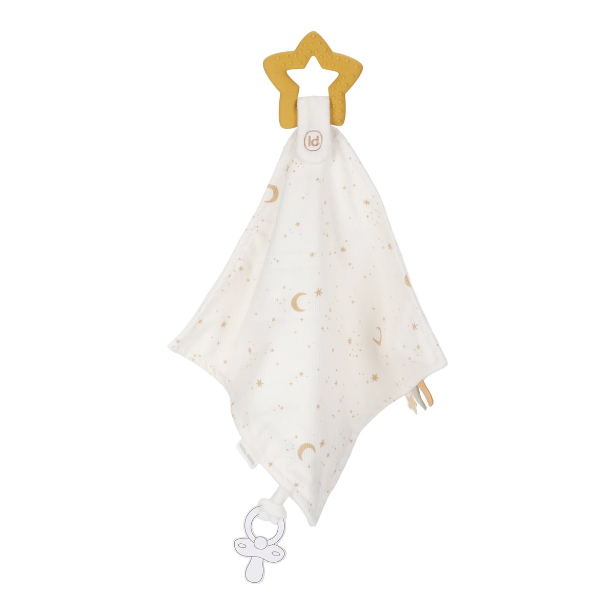 Doudou avec anneau de dentition Newborn Naturals