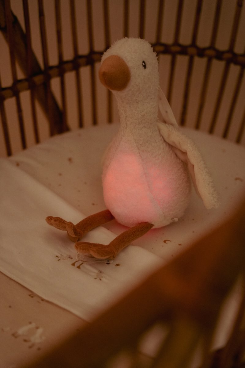 Oie en peluche lumineuse et musicale GRS
