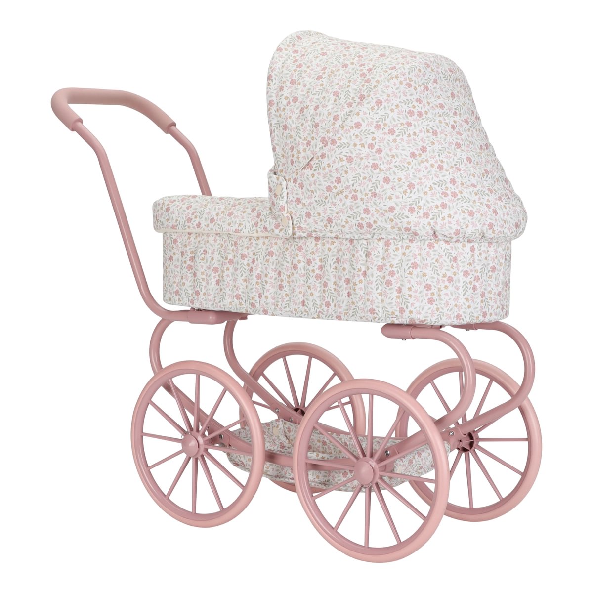 Poussette de poupée en métal Soft Flowers