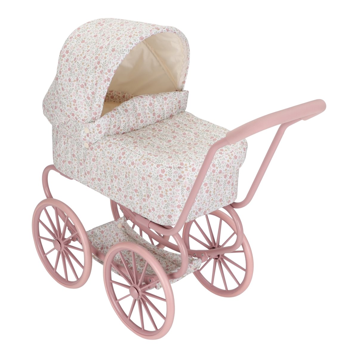 Poussette de poupée en métal Soft Flowers