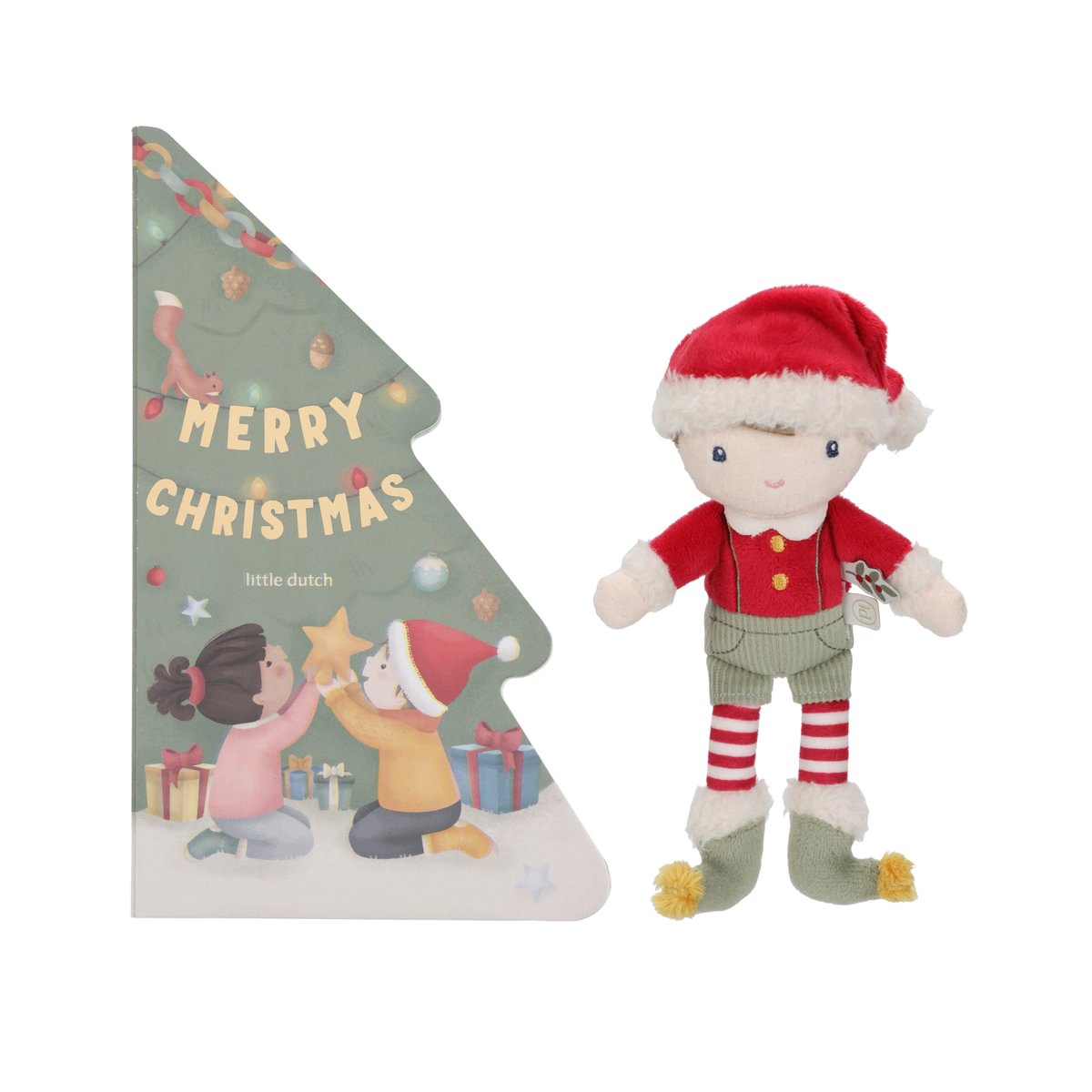 Coffret cadeau avec livre de Noël pour bébés et enfants