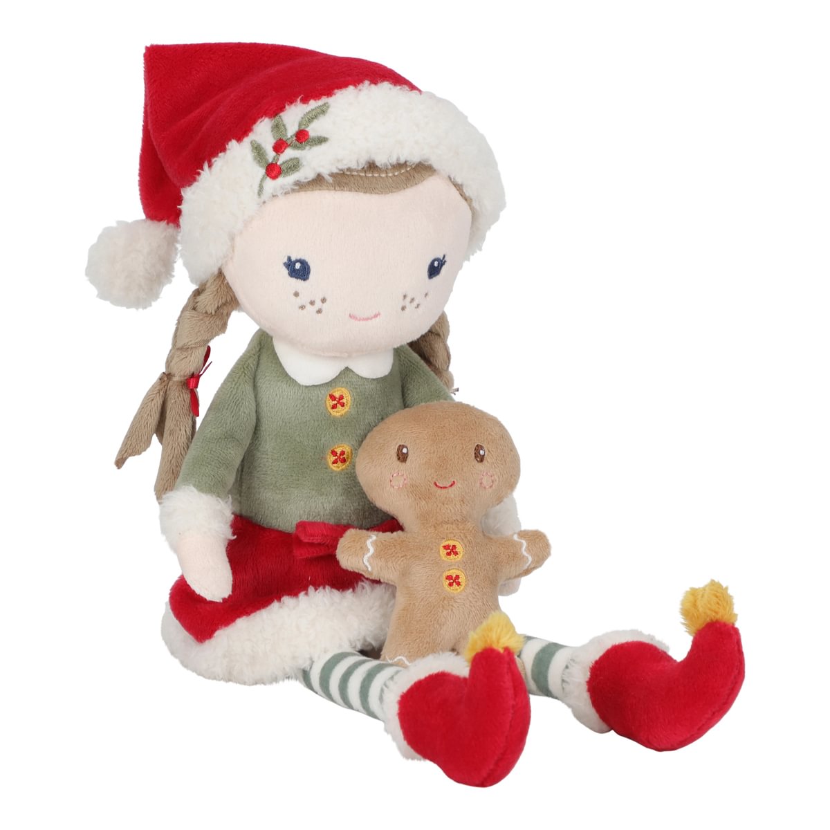 Poupée de Noël Rose GRS