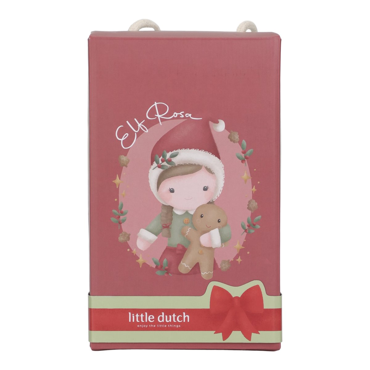 Poupée de Noël Rose GRS