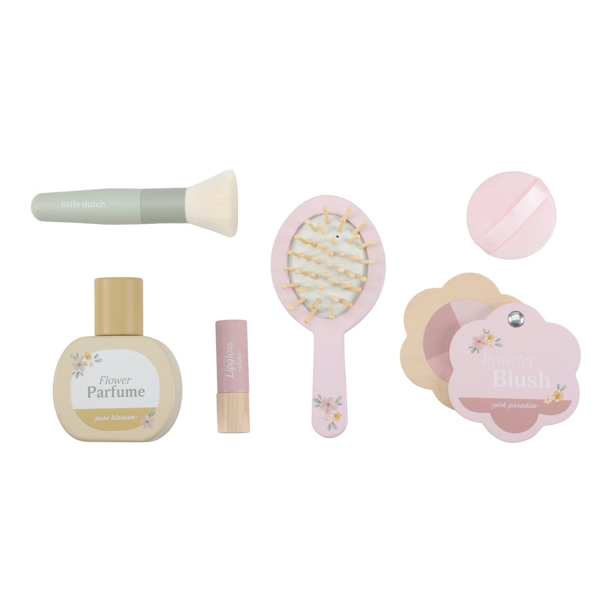 Coiffeuse enfant en bois – Table de maquillage avec miroir et accessoires