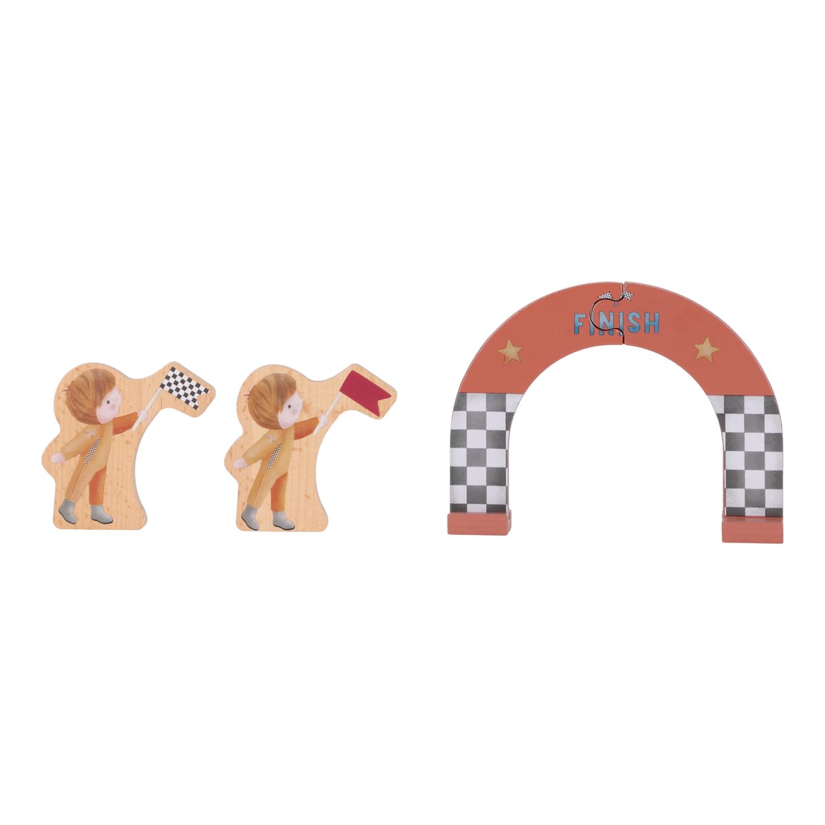 Coffret de jeu avec circuit de course