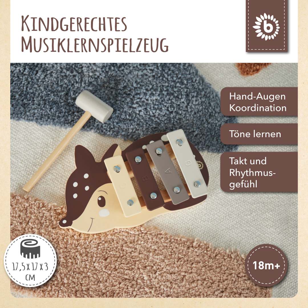 Mini xylophone faon | bieco