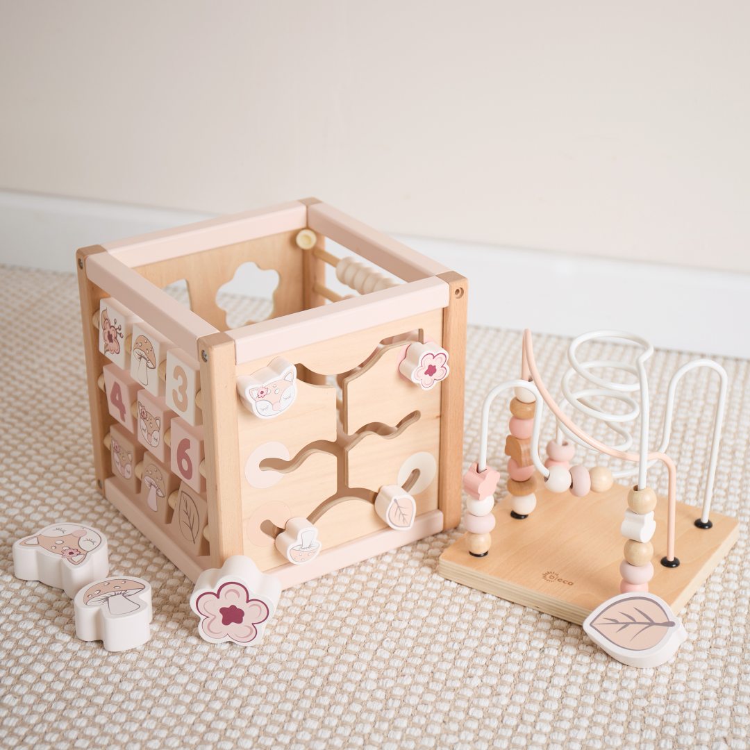 Cube d'activités faon Ella bois | bieco