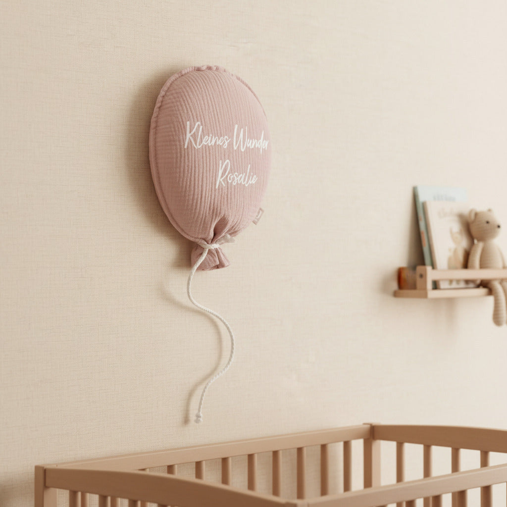 Ballon en tissu rose | Jollein