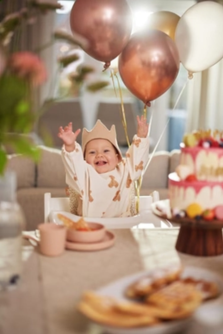 Couronne d'anniversaire Biscuit pour 1er-5e anniversaire en coton | Jollein