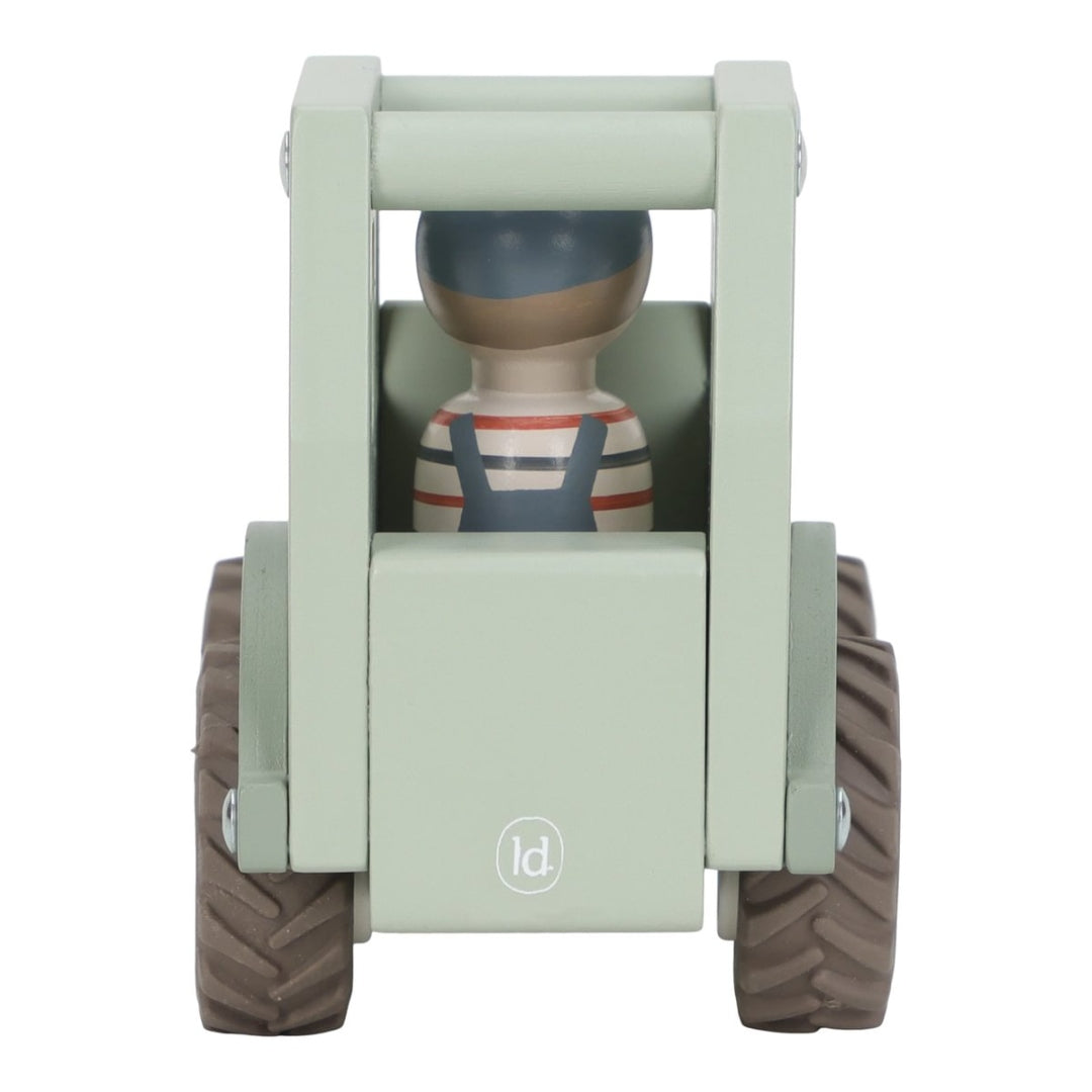 Personalized wooden tractor – wooden toy tractor with name | Schmatzepuffer 