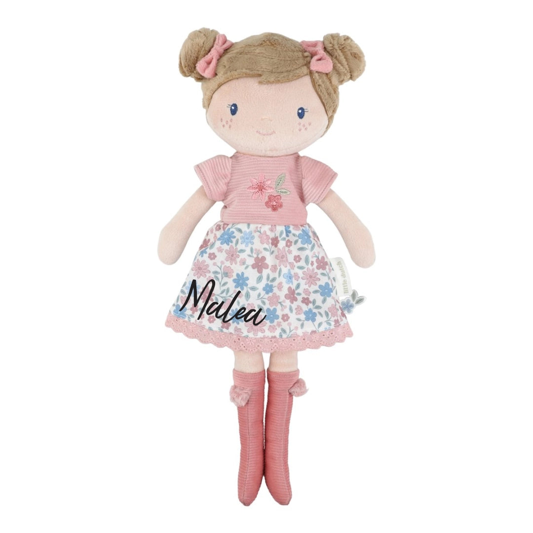 Doudou rose 35 cm | Little Dutch