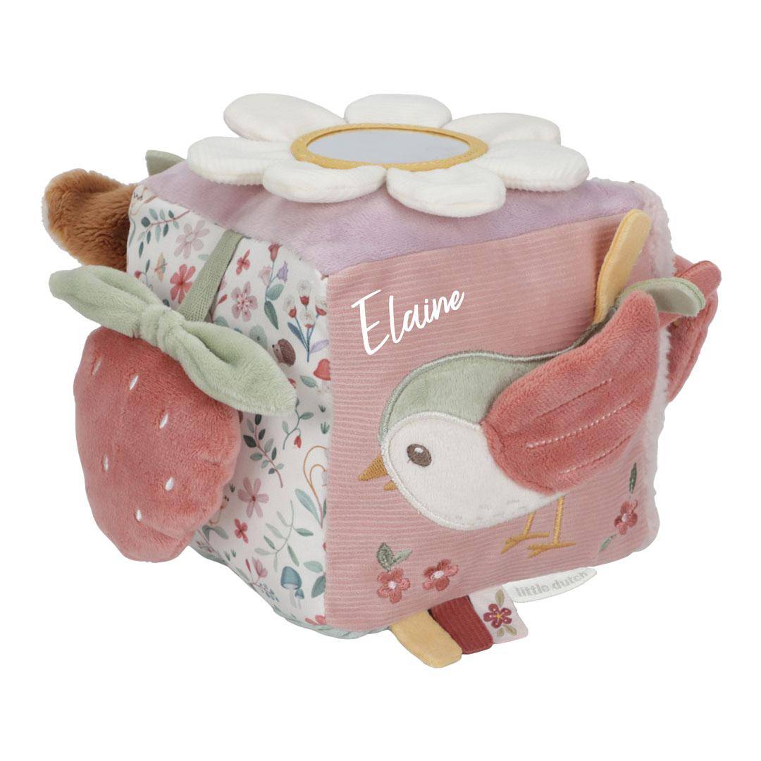 Cube d'activités doux Jardin enchanté