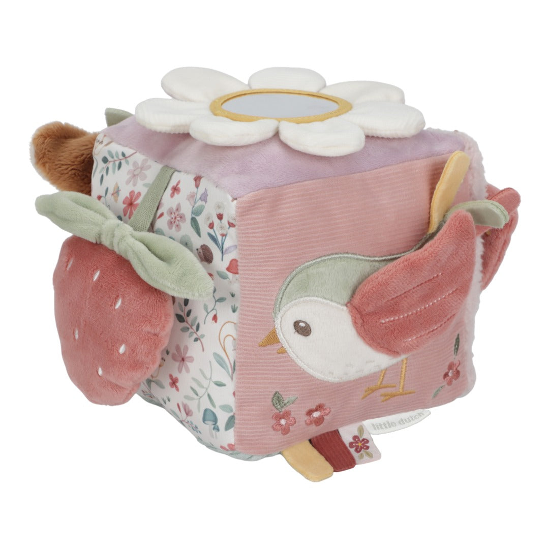 Cube d'activités doux Jardin enchanté