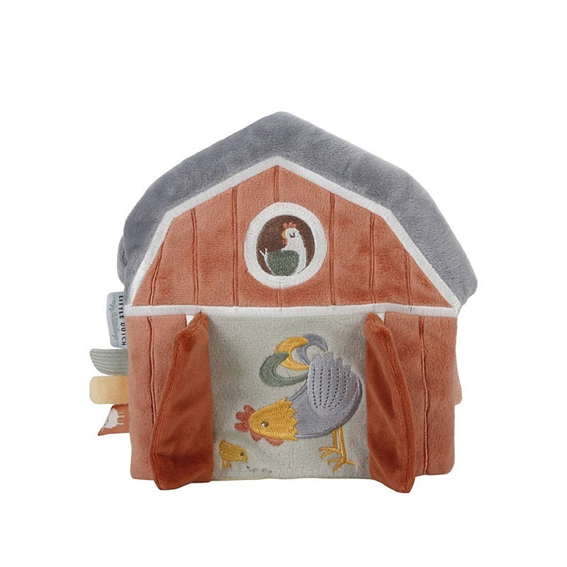 Livre en tissu avec activités Little Farm