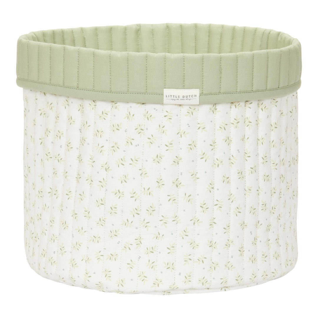 Grand panier de rangement – ​​Feuilles de myrtille | Little Dutch