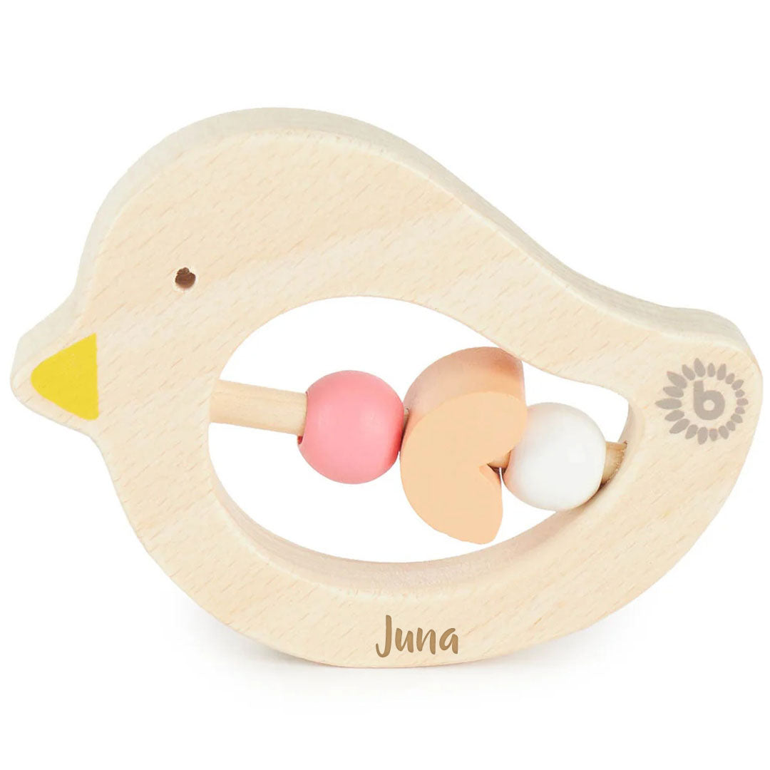 Beißring Vogel rose | Bieco