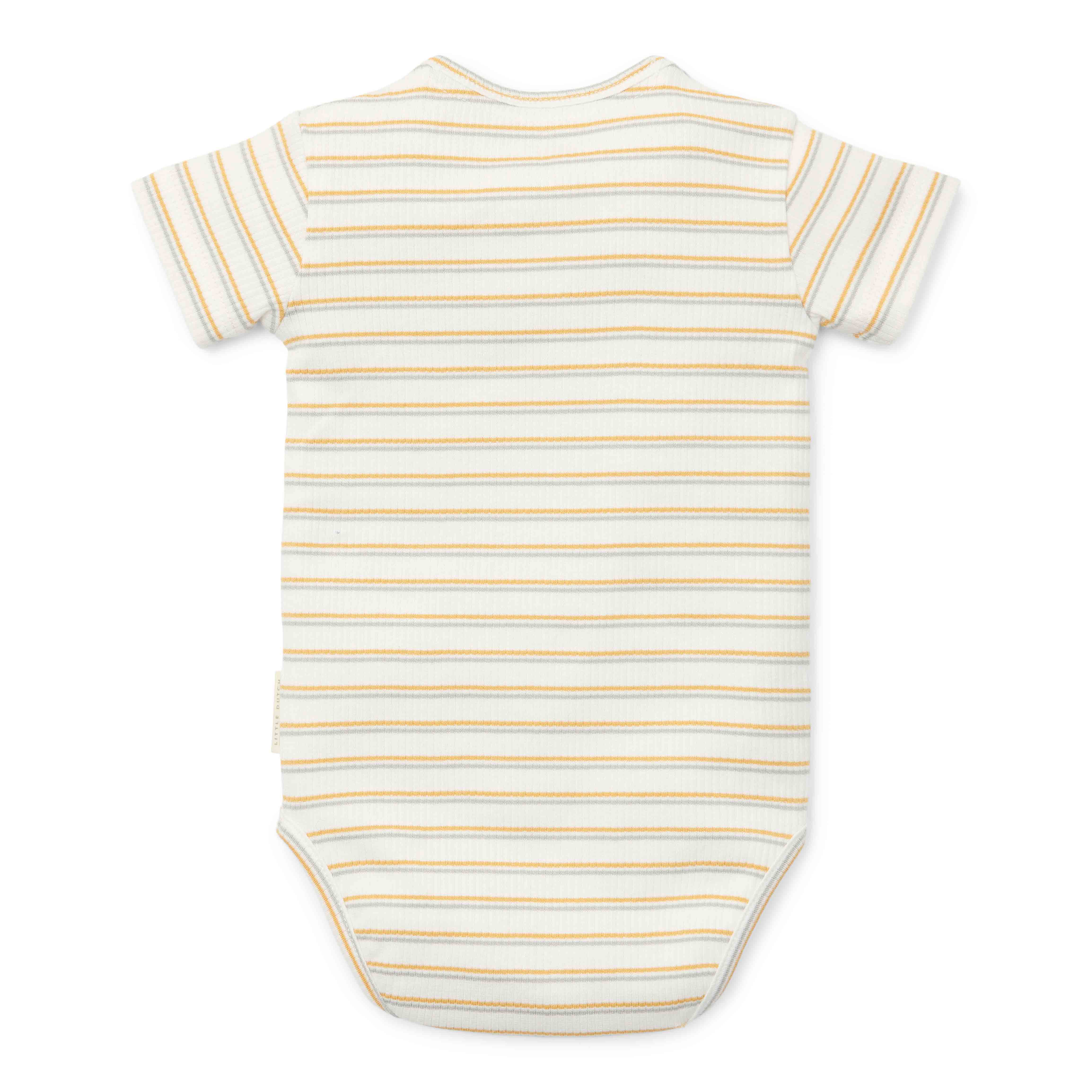 Body rayé à manches courtes pour bébé