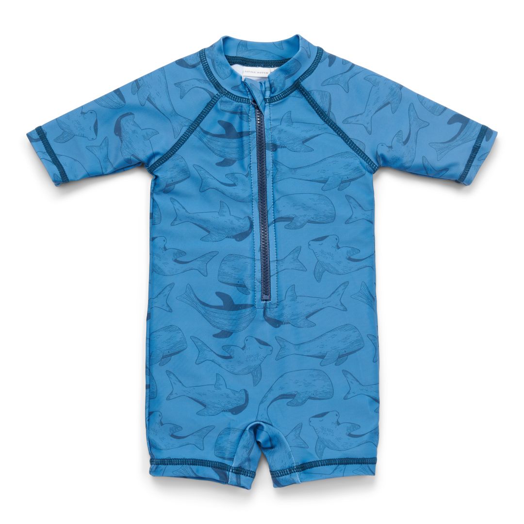 Badeanzug kurzarm Sea Life | Little Dutch