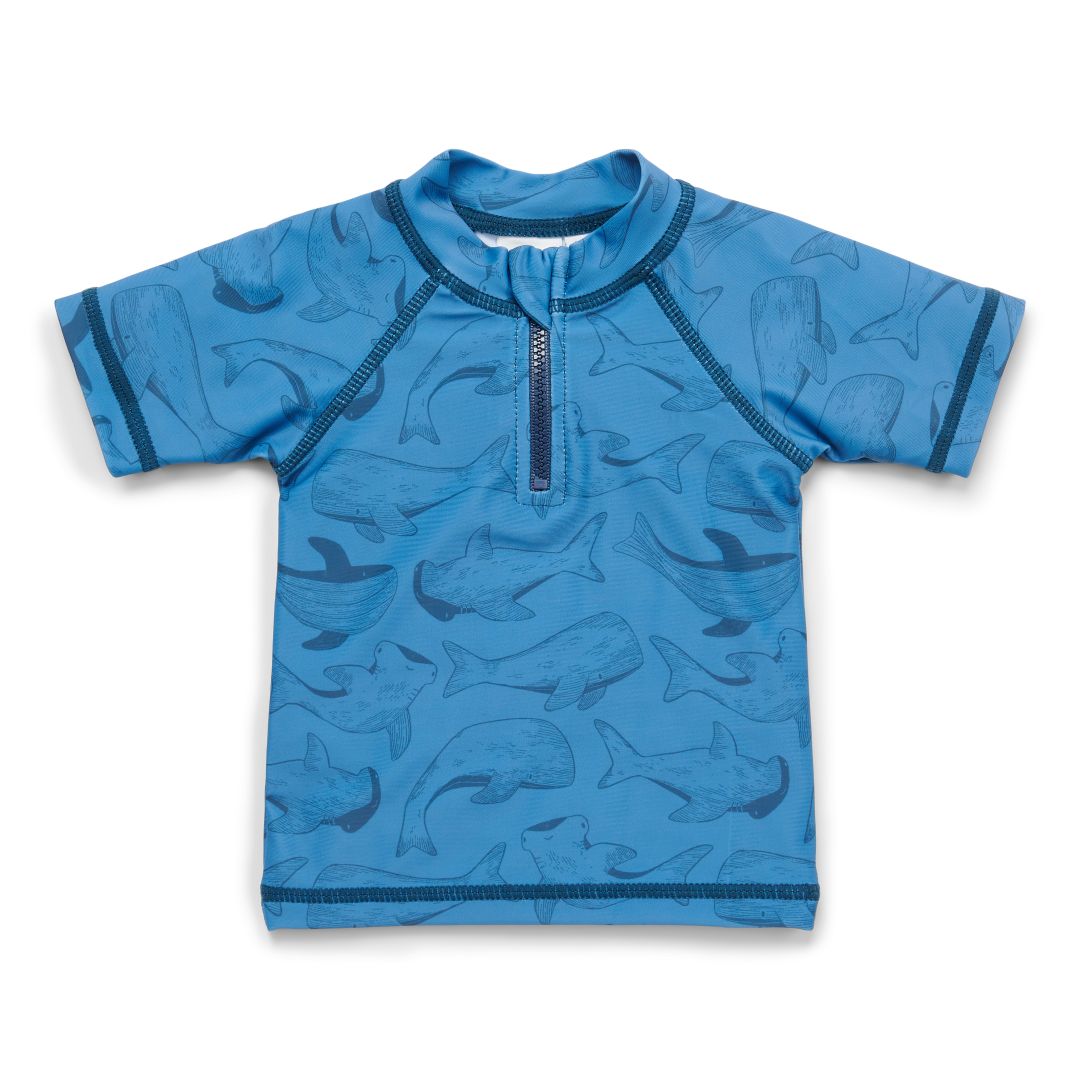 T-shirt de bain anti-UV Sea Life pour enfants