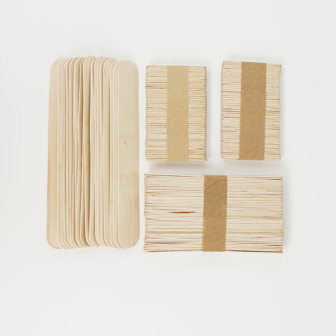 Kit de construction de crèche – 170 spatules en bois de différentes tailles à monter soi-même
