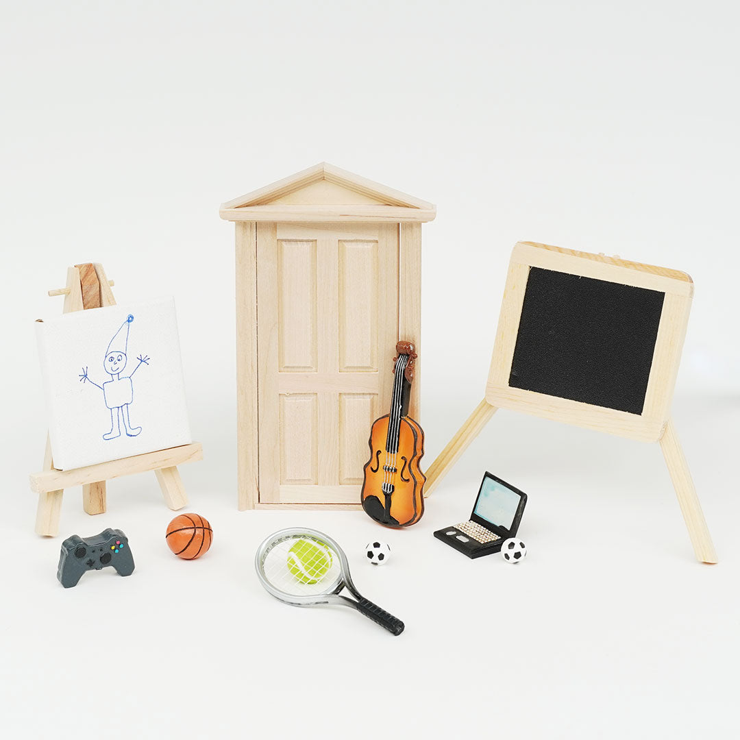Achetez les accessoires Wichtel pour la crèche / l'école - Set I de Schmatzepuffer