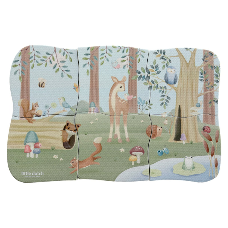 Puzzle de bain Les Amis de la Forêt | Little Dutch