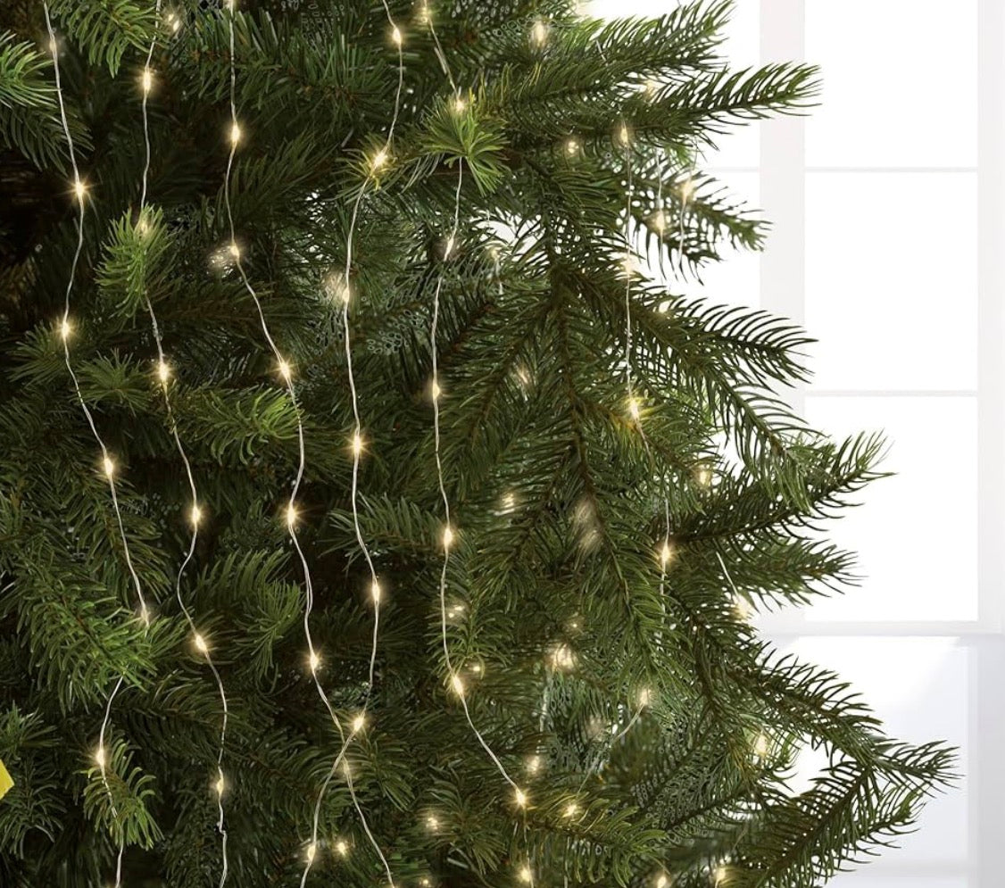 Deko LED Micro Lichterkette für Weihnachtsbaum 180cm Weiß | lumineo
