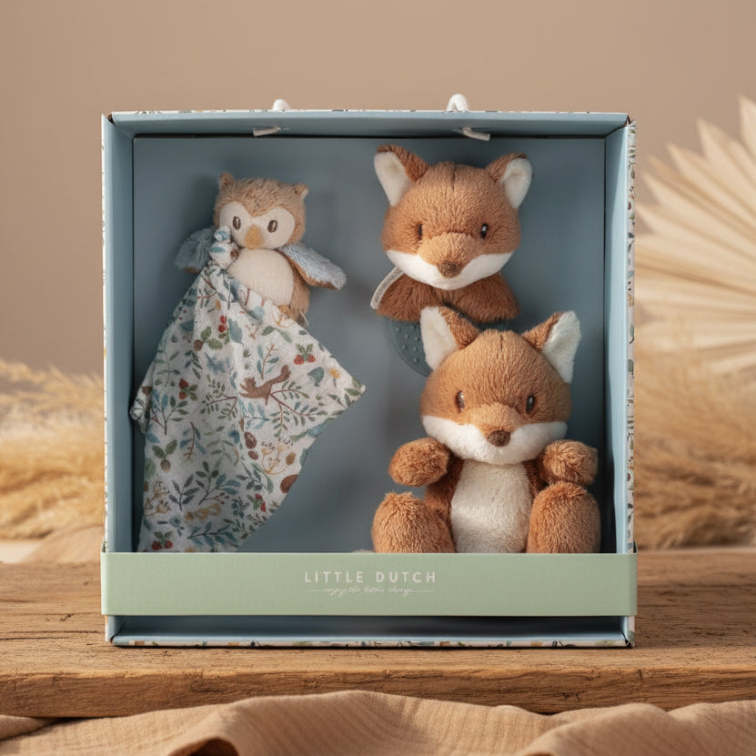 Coffret cadeau Forest Friends – Cadeau de naissance pour bébés