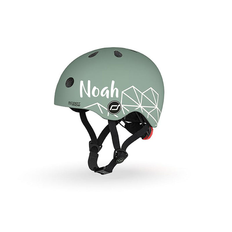 Casque XXS Graphics lignes vertes | Scoot and ride
