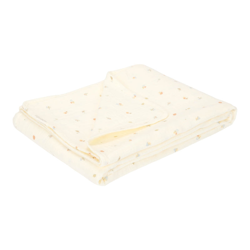 Couverture d'été hydrophile pour berceau Forest Treasures | Little Dutch