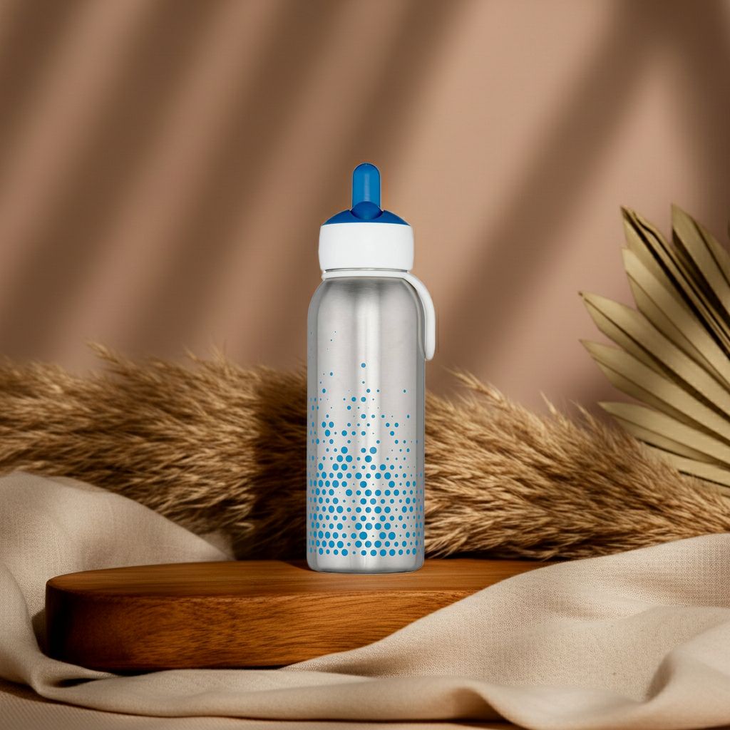 Bouteille isotherme Flip-up 350 ml - Bleu | Mepal