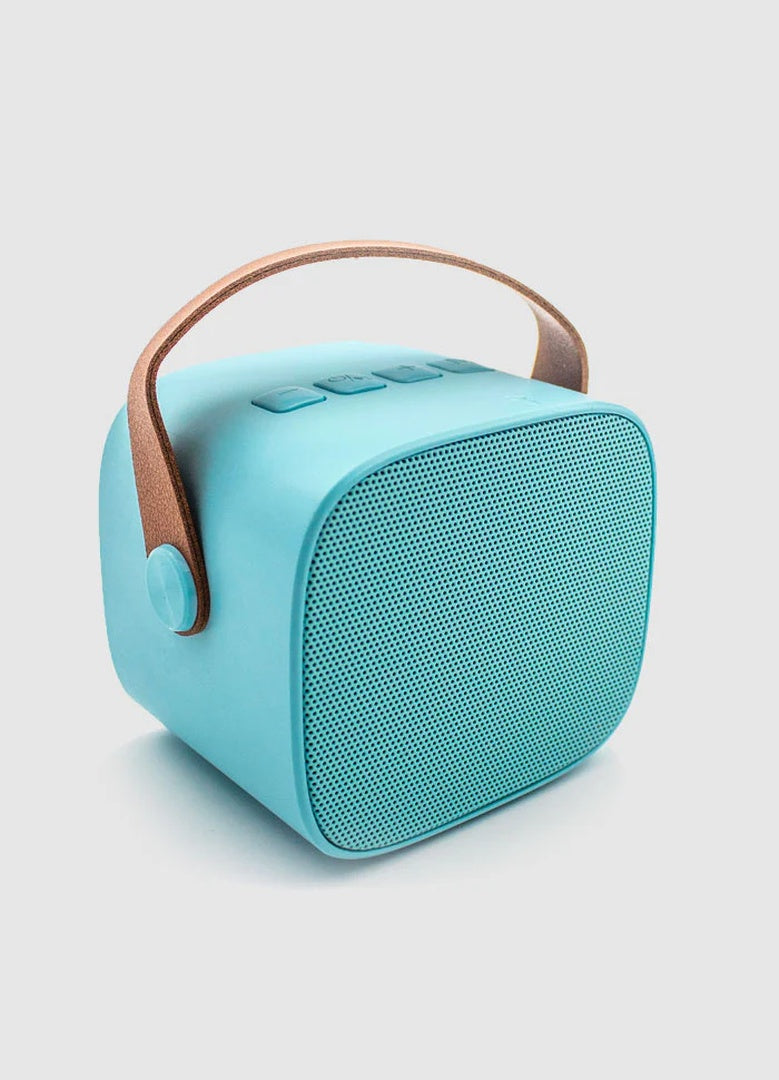 Ensemble karaoké - Enceinte Bluetooth et microphone bleu | Lalarma