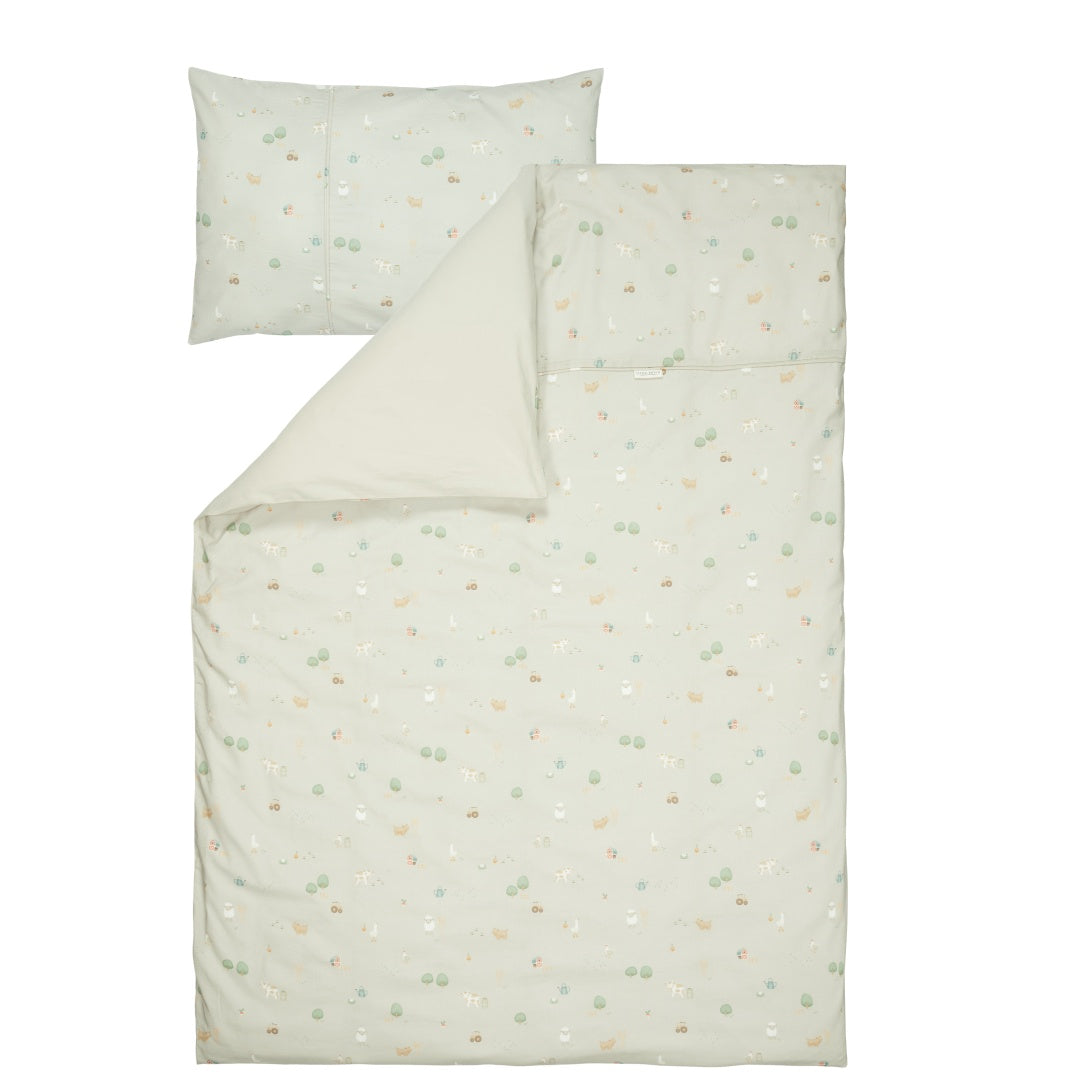 Housse de couette enfant 100 x 140 cm - Little Farm | Little Dutch