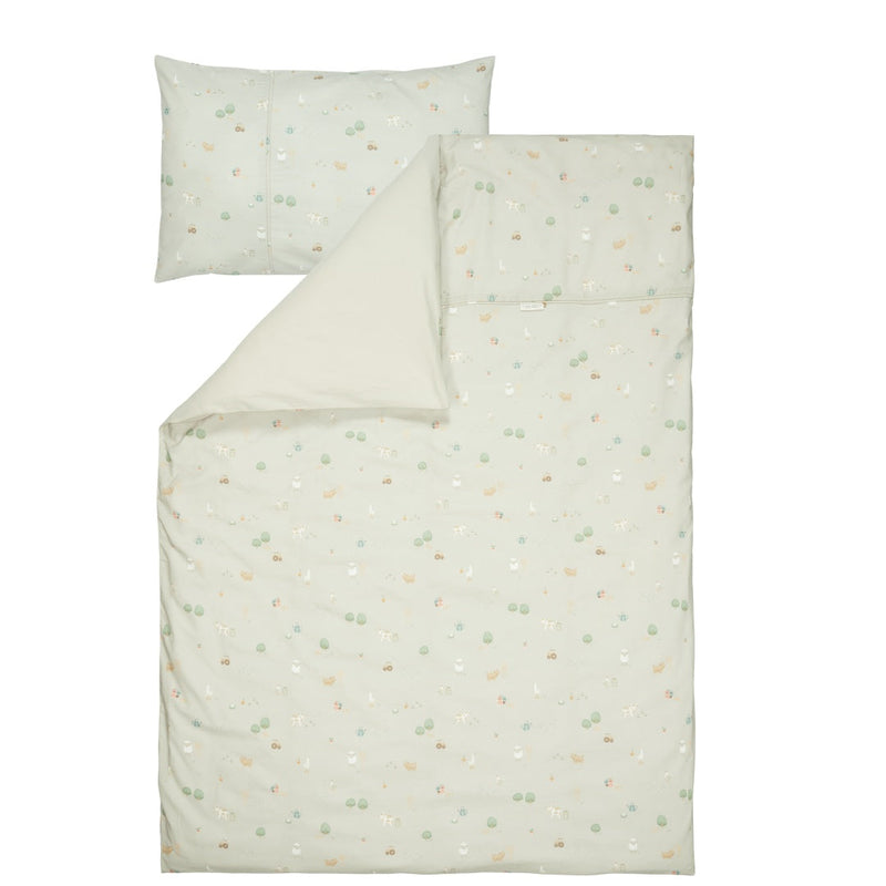 Housse de couette enfant 100 x 140 cm - Little Farm | Little Dutch