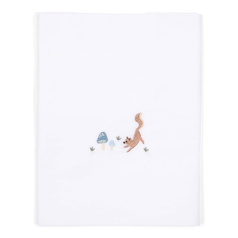 Drap de lit enfant Champignons brodés | Little Dutch