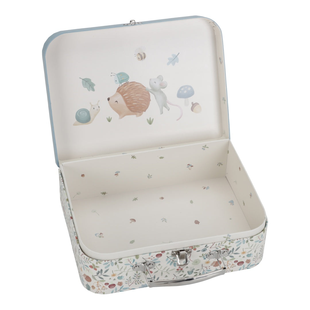 Ensemble de valises personnalisé avec nom en bleu