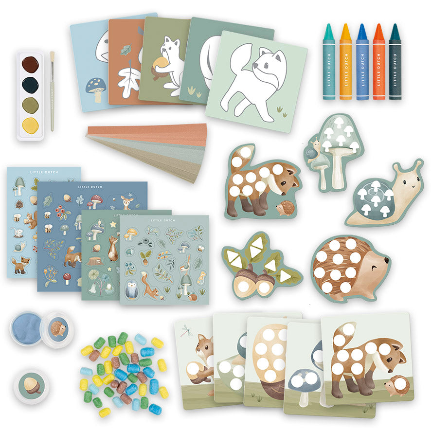 Coffret créatif Les Amis de la Forêt | Little Dutch
