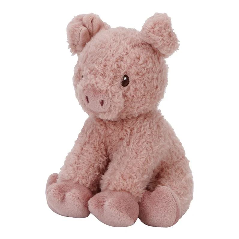 Doudou cochon Little Farm 17 cm – Le compagnon douillet de bébé