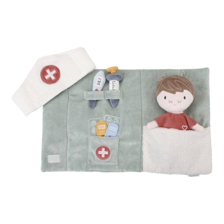 Cuddly Doll Jim Doctor Play Set - Role-playing for Children