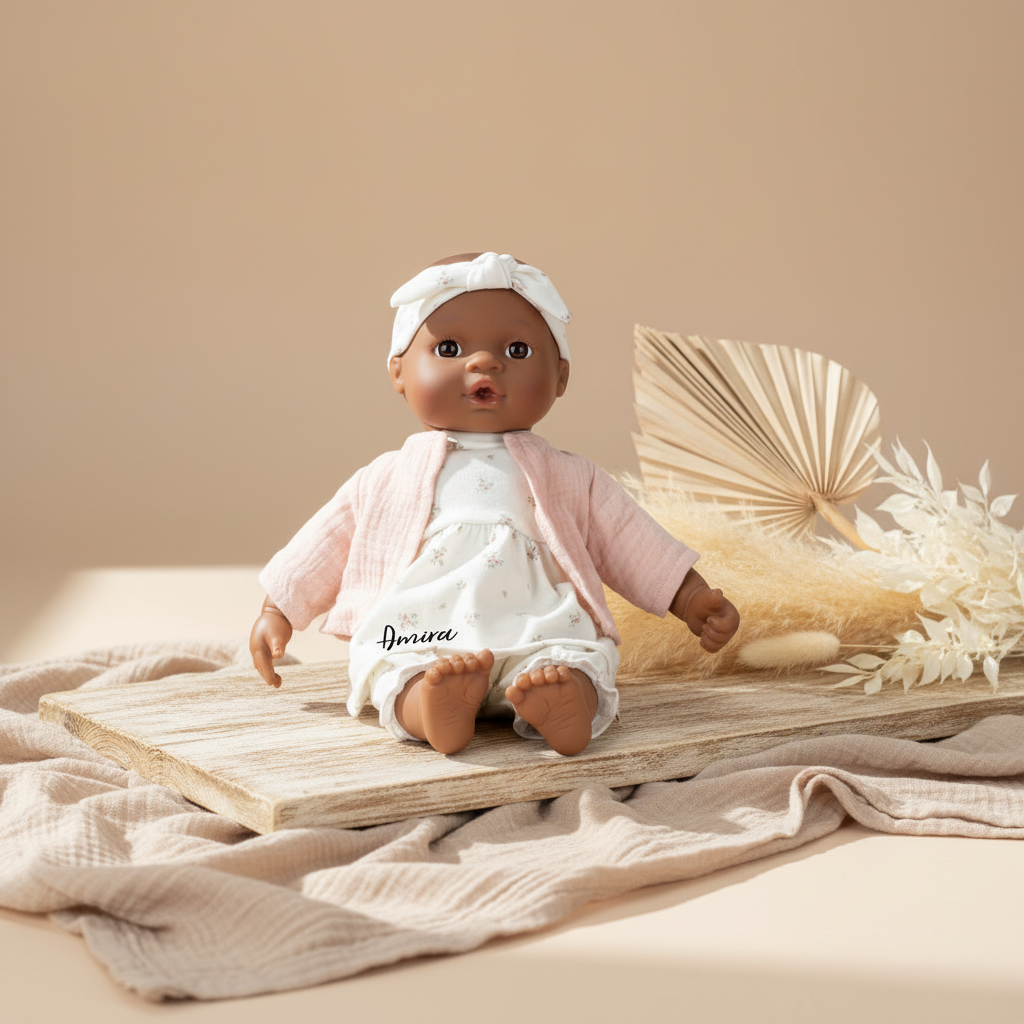 Puppe Noa 7-teiliges-Set  personalisiert