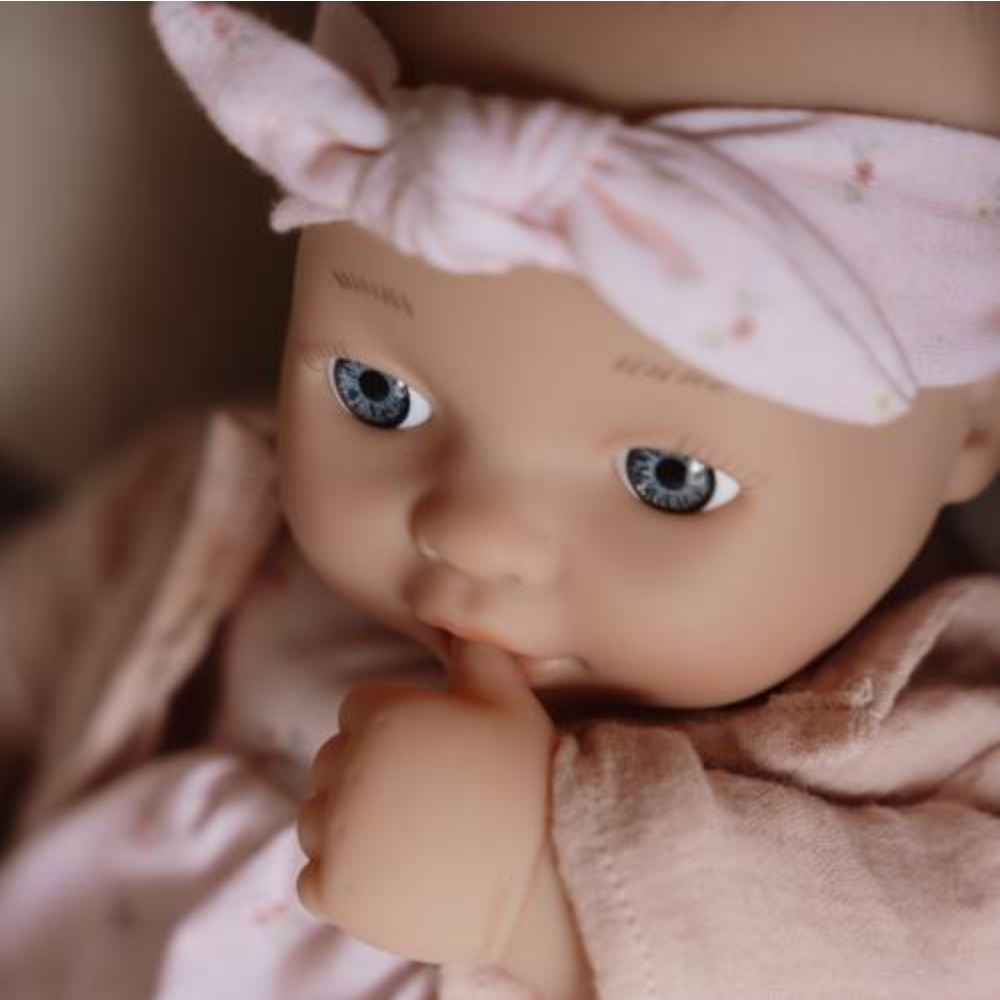 Poupée bébé personnalisée Lily avec prénom et accessoires | Cadeau pour enfants