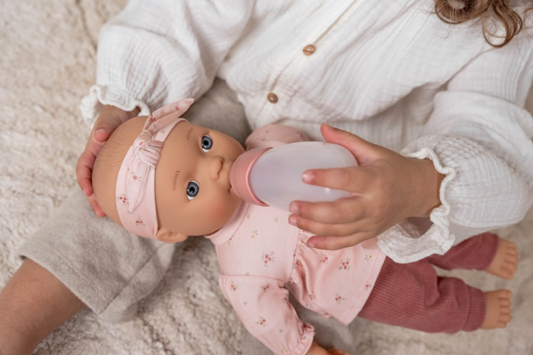 Poupée bébé personnalisée Lily avec prénom et accessoires | Cadeau pour enfants